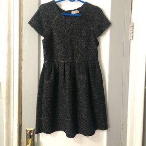 Black/Grey Flare Dress